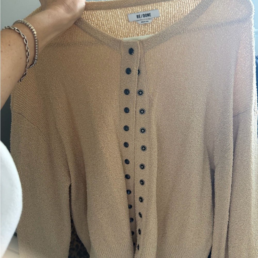 Re/Done Snap Cardigan - Picture 6 of 6
